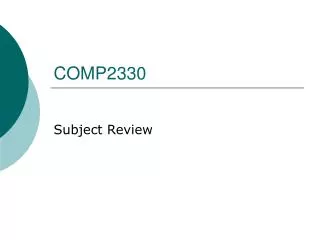 comp2330