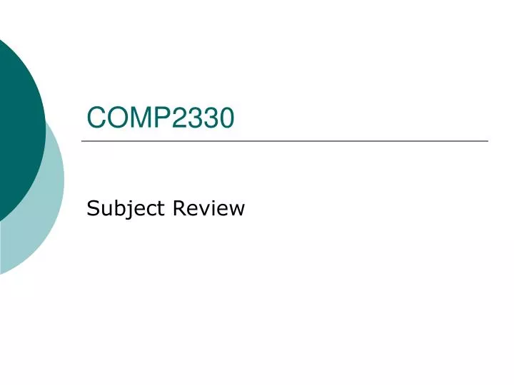 comp2330