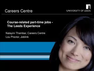 Course-related part-time jobs - The Leeds Experience
