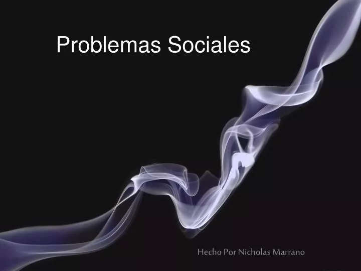 problemas sociales