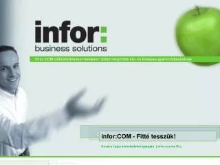 infor:COM - Fitté tesszük!