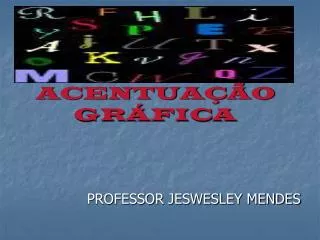 acentua o gr fica