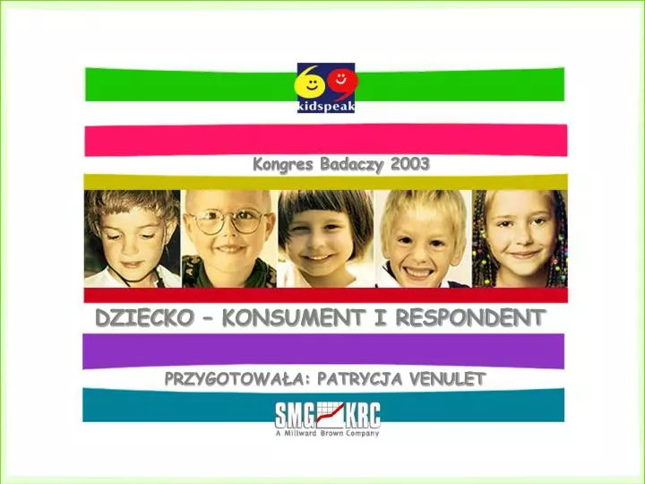 dziecko konsument i respondent