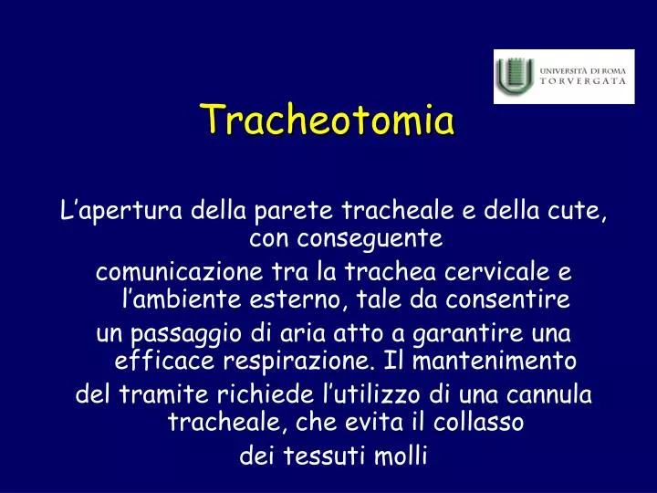 tracheotomia