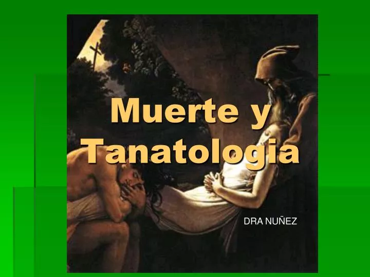 muerte y tanatologia
