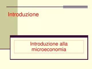 introduzione