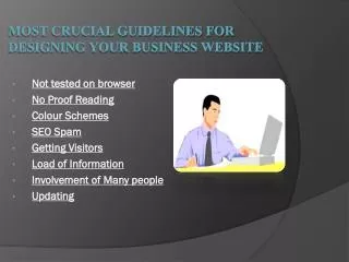 Most crucial guidelines for designing your business website