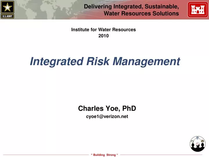 integrated risk management