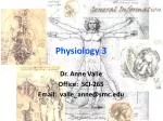 Physiology 3 - slide 1