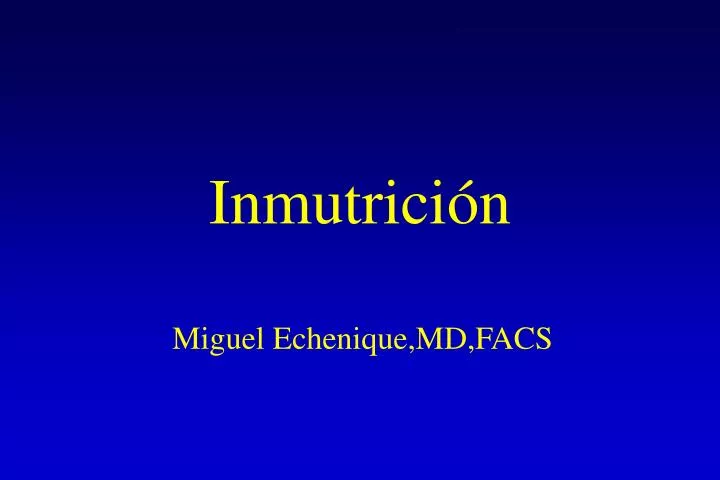 inmutrici n