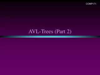 AVL-Trees (Part 2)