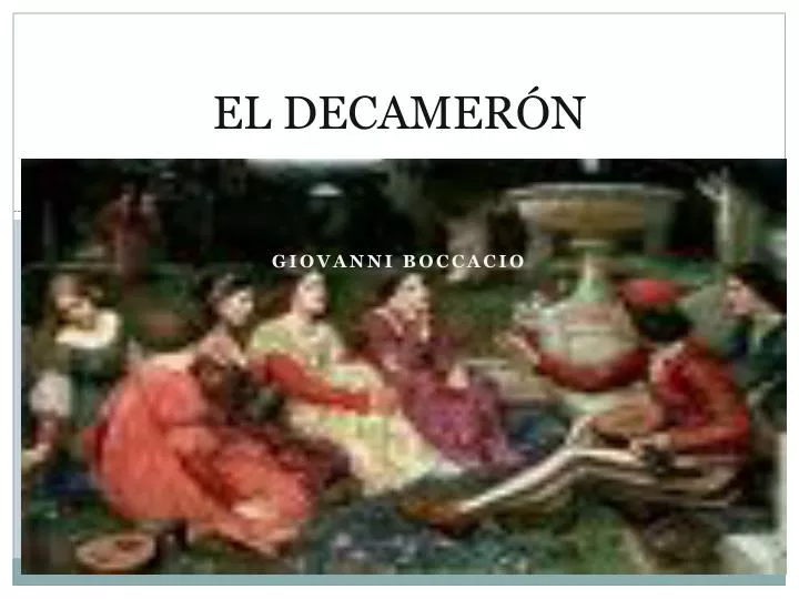 el decamer n