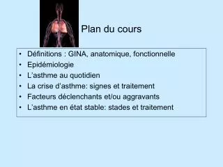 plan du cours