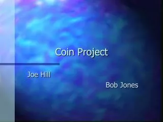 Coin Project