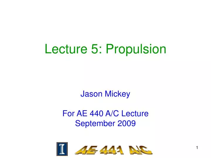 lecture 5 propulsion