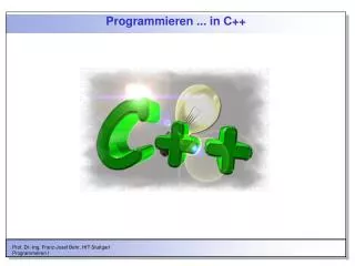 Programmieren ... in C++