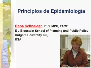 principios de epidemiolog a