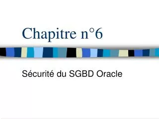 chapitre n 6
