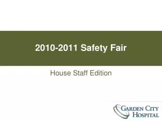 2010-2011 Safety Fair