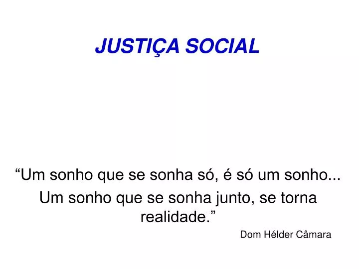 justi a social