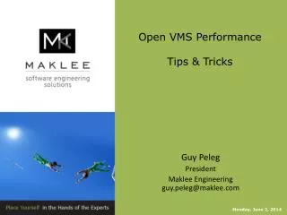 Open VMS Performance Tips &amp; Tricks
