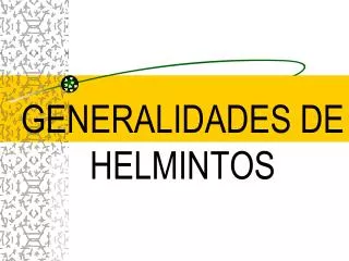 generalidades de helmintos