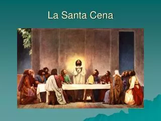 La Santa Cena