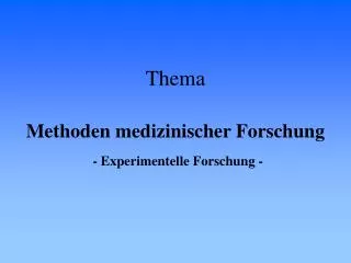 thema