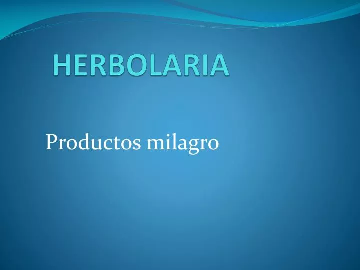 herbolaria
