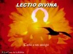LECTIO DIVINA - slide 1
