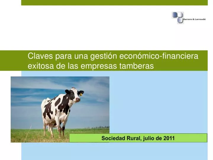 claves para una gesti n econ mico financiera exitosa de las empresas tamberas