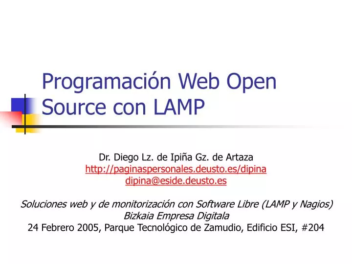 programaci n web open source con lamp