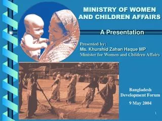 MINISTRY OF WOMEN AND CHILDREN AFFAIRS