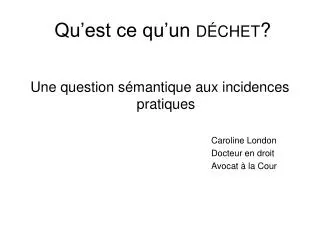 qu est ce qu un d chet