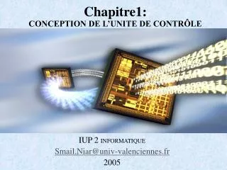 chapitre1 conception de l unite de contr le