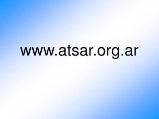 www atsar org ar