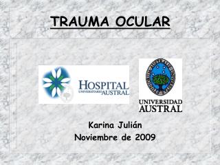 trauma ocular