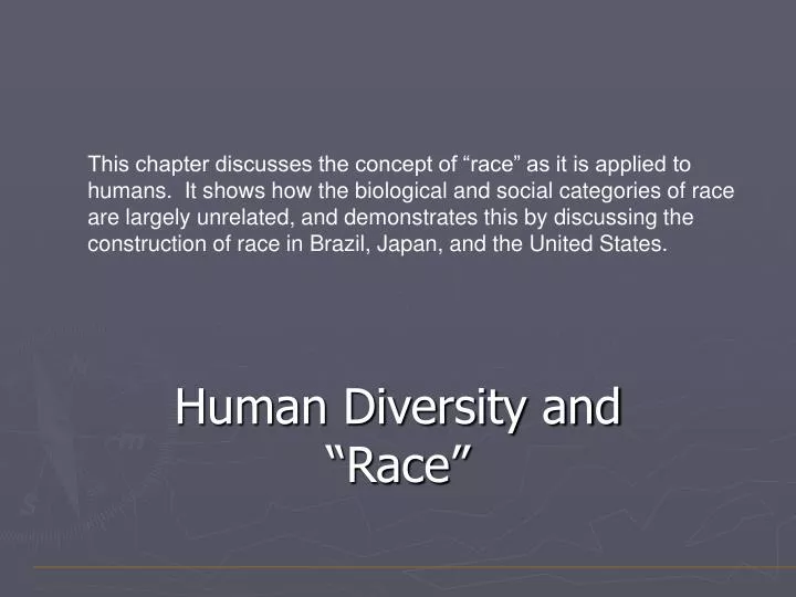 human diversity and race