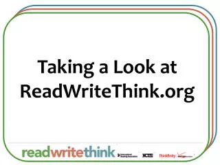 Taking a Look at ReadWriteThink.org