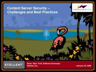 Content Server Security – Challenges and Best Practices