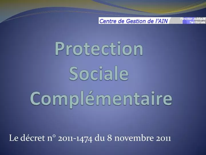 protection sociale compl mentaire