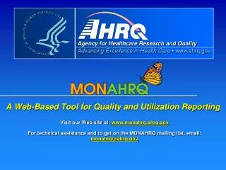 A Web-Based Tool for Quality and Utilization Reporting