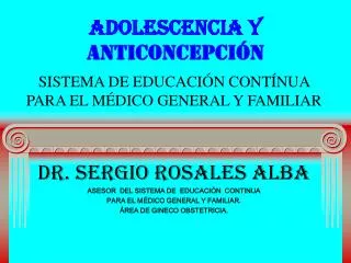 adolescencia y anticoncepci n