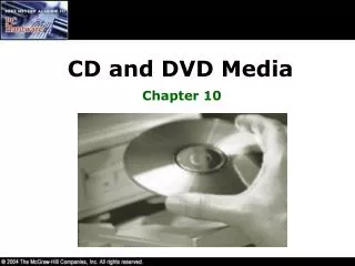 CD and DVD Media