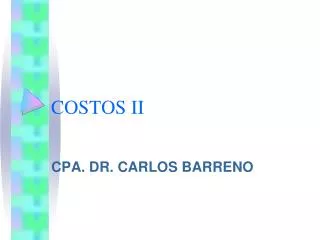costos ii