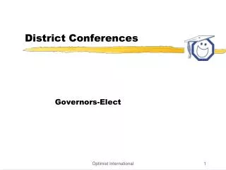 District Conferences