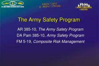 The Army Safety Program