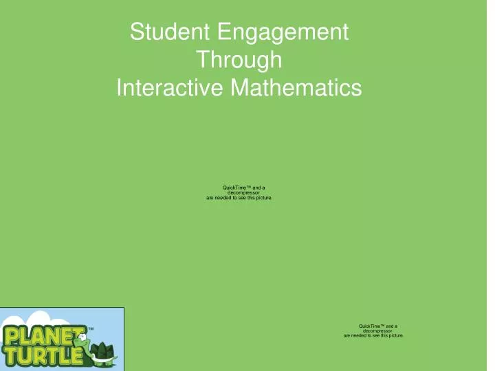 student engagement through interactive mathematics