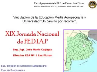 Vinculación de la Educación Media Agropecuaria y Universidad “Un camino por recorrer”.