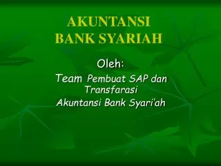 AKUNTANSI BANK SYARIAH